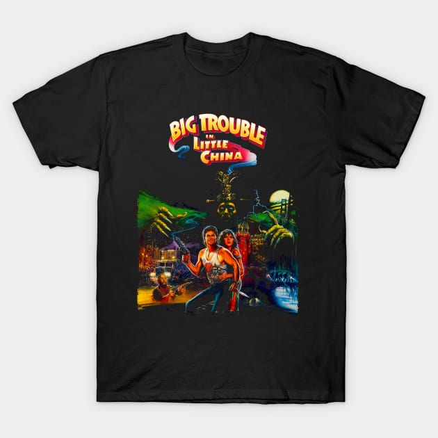 Retro Big Trouble T-Shirt by OniSide